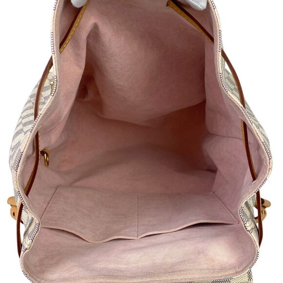 Louis Vuitton Sperone Backpack Daypack Rucksack Damier Azur White - Picture 14 of 14